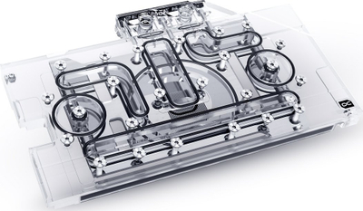 Bllok uji Alphacool Aurora Acrylic GPX-N për RTX 3070 DUAL/TUF, aRGB, transparent