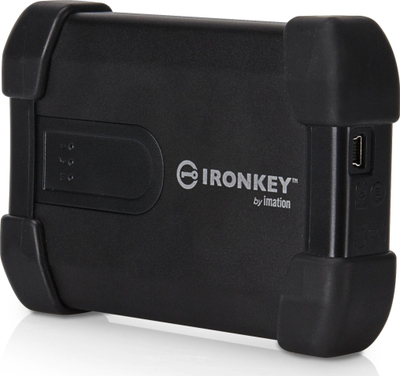 Hard disk i jashtëm IronKey MXKA1E500G5001, 500GB, USB 2.0, gri
