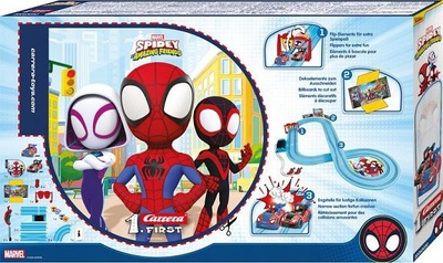 Lodër Carrera Spidey Go Spidey Go, figurë aksioni, shumëngjyrëshe