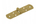 Menteshë French Hinge 120x35x2.5 mm, çelik i galvanizuar, e artë