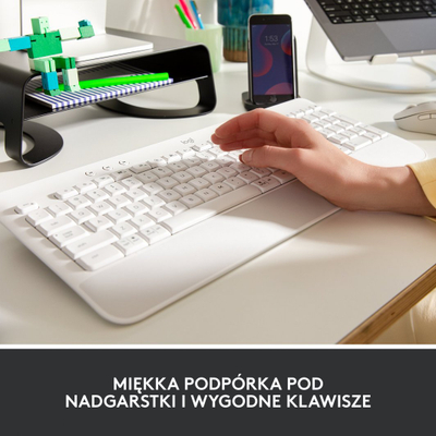 Tastierë Logitech K650 (920-010977), US, e bardhë