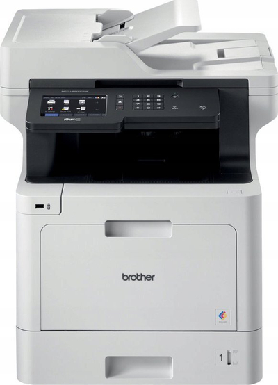 Printer multifunksional Brother MFC-L8900CDW, lazer me ngjyra A4, 31 fletë/min, Wi-Fi, gri