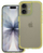 Futrollë telefoni OEM Matrix Clear për iPhone 17, transparente, anë TPU, e verdhë