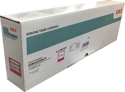 Toner OKI 45862820, magenta, orgjinal, për ES8453 ES8473