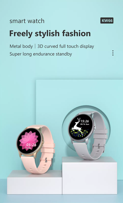 Orë e mençur Xiaomi Imilab KW66, e zezë
