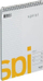 Bllok me spirale Bantex Light, A5, me vija, i bardhë