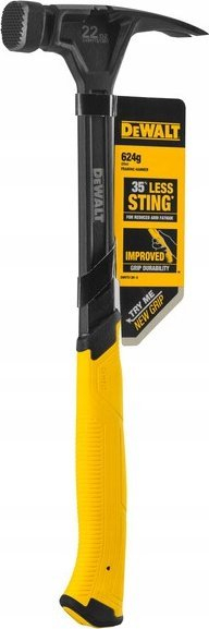 Çekiç DeWalt Rip Claw Milled Face, 616g, dorezë me kapje të butë