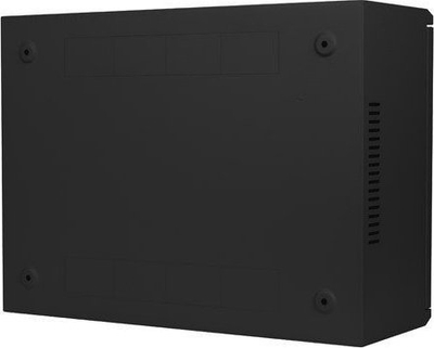 Kabinet montim në mur Lanberg WAF1 19", 4U+3U, profil i ulët, i zi