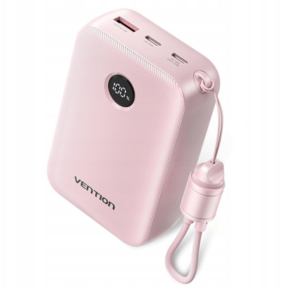 Powerbank Vention FKBP0 C, 20000mAh, 22.5W, roz