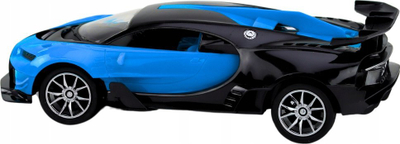 Makina lodër me telekomandë LeanToys Sports Car RC 1:16, model sportiv, blu