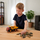 Lodër kamion Majorette Volvo R45D Grand Dump Truck, 20cm, 1:45, e verdhë