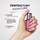 Llakk xheli për thonj Eveline Lumi Bloom 01, ndriçues, 8ml, blu pastel