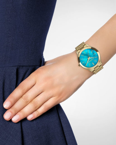 Orë dore Michael Kors Slim Runway MK 3492