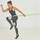 Shiritë rezistence Schildkrot Fitness, set 2 copë, 2m, pa latex, jeshil dhe gri