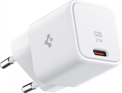 Karikues muri Spigen ArcStation, USB C, 27W, i bardhë