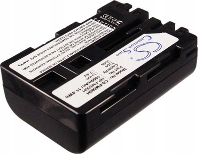 Bateri për kamerë Cameron Sino CS-FM500H, 1600mAh, Li-ion, e zezë