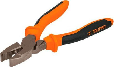 Pinca elektrike Truper T201-6X, 6", me dorezë të izolume, portokalli me të zezë