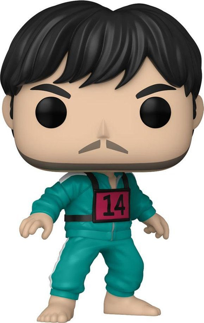 Figurinë Funko POP Squid Game Sang Woo 218, vinil për me mbledh, shumëngjyrëshe