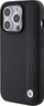 Mbulesë telefoni BMW BMHCP15X22RDPK, për iPhone 15 Pro Max 6.7", hard case lëkure, e zezë