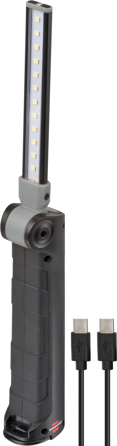 Рачна LED лампа Brennenstuhl SANSA 401 A, полначлива, 400 lm, црна