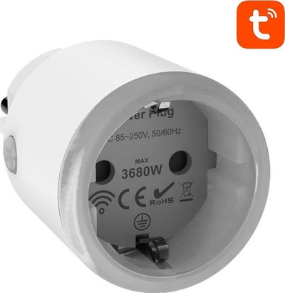 Prizë e zgjuar Neo NAS-WR10WM, WiFi Matter 16A, matje energjie, e bardhë