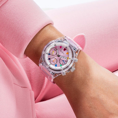 Orë për femra Guess Athena GW0438L7, rozë