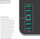 Prizë zgjatëse me 3 dalje dhe 6 porta USB, 1.8m, 2500W, e bardhë