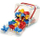 Kovë me lodra Viking Toys , 20 copë, 4 L, shumëngjyrëshe