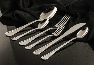 Set takëmesh KULIG Luce, 24 copë, për 4 persona, argjendtë