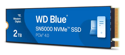 SSD Western Digital WD Blue SN5000 WDS200T4B0E, 2TB, M.2 2280 NVMe 4.0