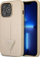 Kapak telefoni Guess Saffiano Triangle Logo për iPhone 14 Pro Max 6.7", hardcase, bej