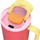 Termus tumbler Kambukka Rio, 950ml, çelik inox, Pink Papaya