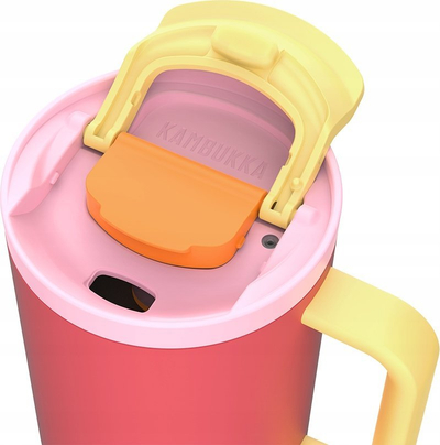 Termus tumbler Kambukka Rio, 950ml, çelik inox, Pink Papaya