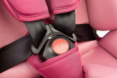 Ulese makine MOKKI i-Size, 40-150 cm, ISOFIX 360°, rozë e ndotur