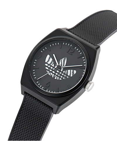Orë dore për goca Adidas Project Two GRFX AOST23551, e zezë
