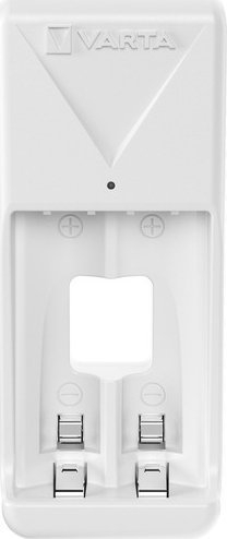 Karikues baterish Varta Mini Charger, për AA dhe AAA, 2x AAA 800mAh, i bardhë