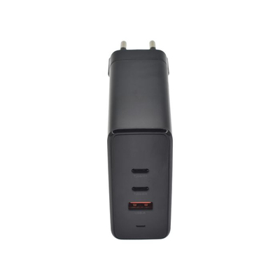 Dviced Wall Charger 140W GaN 2 USB-C, USB-A EU, Black