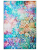 Tapet Beliani GEBZE, 140x200 cm, poliester, blu multikolor