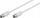 Kabllo koaksiale audio Microconnect COAX005W, 0.5m, e bardhë