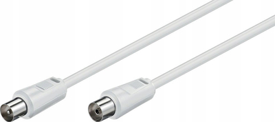 Kabllo koaksiale audio Microconnect COAX005W, 0.5m, e bardhë