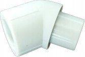 Fiting bërryl SIGMA-LI Nipple Elbow 45, 25 mm, PE, i zi