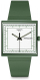 Ora dore Swatch What If, kuarc, e gjelbër