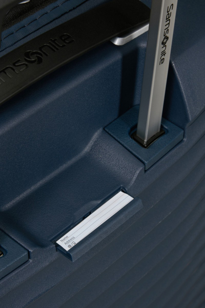 Valixhe Hard Me 4 Rrota Samsonite Upscape 55/20 Ngjyrë Netë Blu