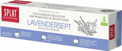 Pasta dhëmbësh Splat Professional Lavendersept, 100 ml, me erë livandë