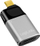 Adapter USB C LogiLink UA0377, HDMI 4K, Power Delivery, alumini gri