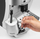 Makinë kafeje Espresso DeLonghi ECAM, e zezë/ argjendtë