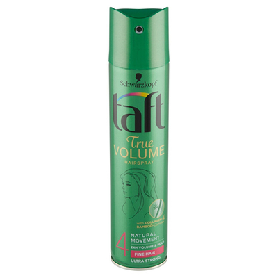 Sprej për fiksim flokësh Taft Ultra Strong 4, 250 ml