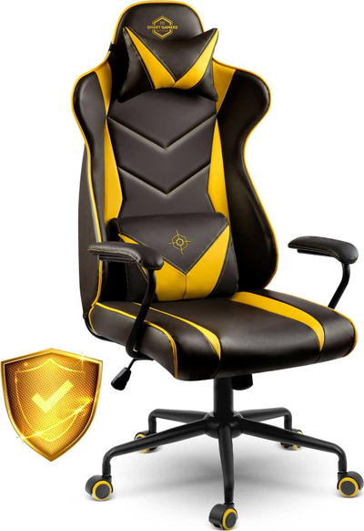 Karrige gaming Sofotel Blitzcrank 2592, me lëkundje, me jastëkë, e zezë