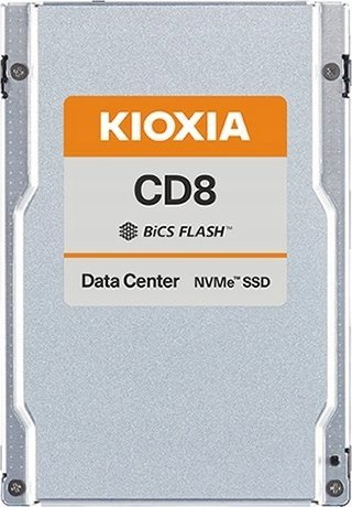 SSD Kioxia CD8-R, 7.68TB, PCI Express 4.0 NVMe, gri