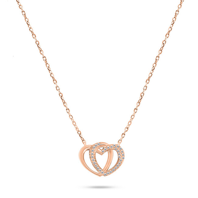 Qafore Brilio Silver Cubic Zirconia NCL83R